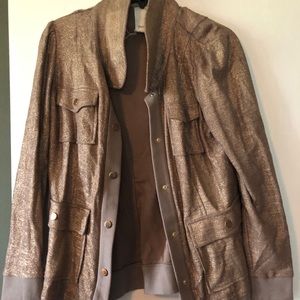 Gold shimmer Jacket